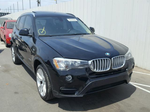 5UXWZ7C51G0R32457 - 2016 BMW X3 SDRIVE2 BLACK photo 1