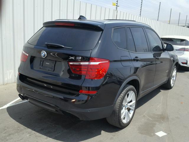 5UXWZ7C51G0R32457 - 2016 BMW X3 SDRIVE2 BLACK photo 4