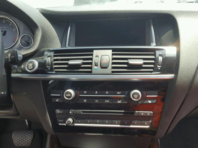 5UXWZ7C51G0R32457 - 2016 BMW X3 SDRIVE2 BLACK photo 9