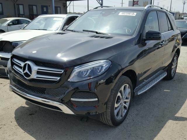 4JGDA5HB4GA811396 - 2016 MERCEDES-BENZ GLE 350 4M BLACK photo 2