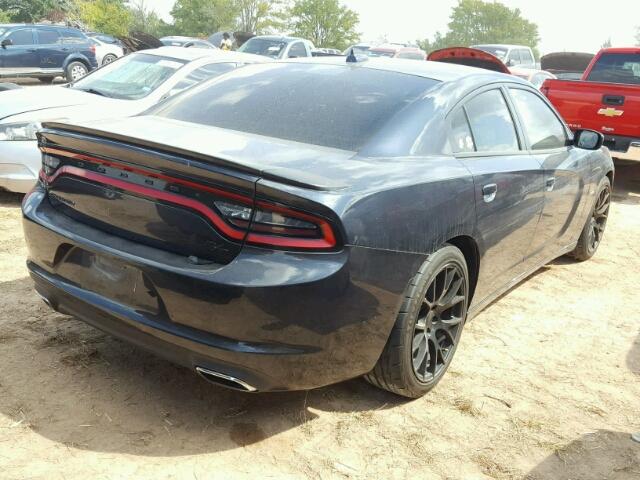 2C3CDXCT6GH246416 - 2016 DODGE CHARGER GRAY photo 4