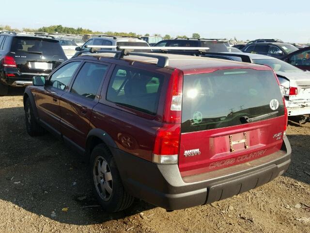 YV1SZ59H731113330 - 2003 VOLVO XC70 RED photo 3