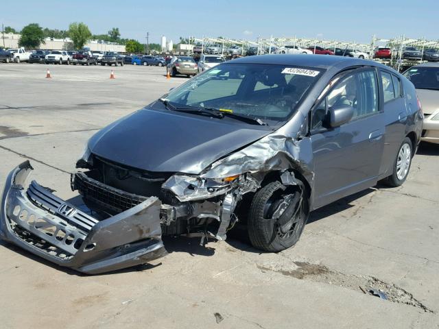 JHMZE2H39BS001124 - 2011 HONDA INSIGHT GRAY photo 2