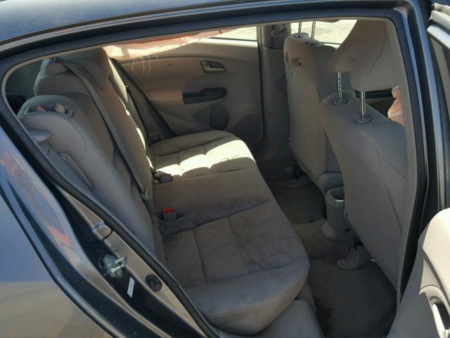 JHMZE2H39BS001124 - 2011 HONDA INSIGHT GRAY photo 6