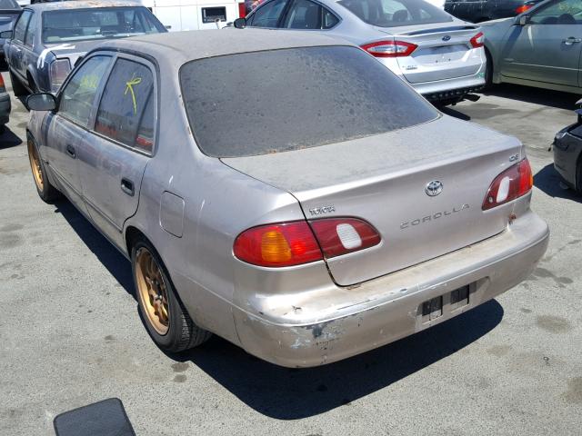 1NXBR12E4WZ068845 - 1998 TOYOTA COROLLA VE GRAY photo 3