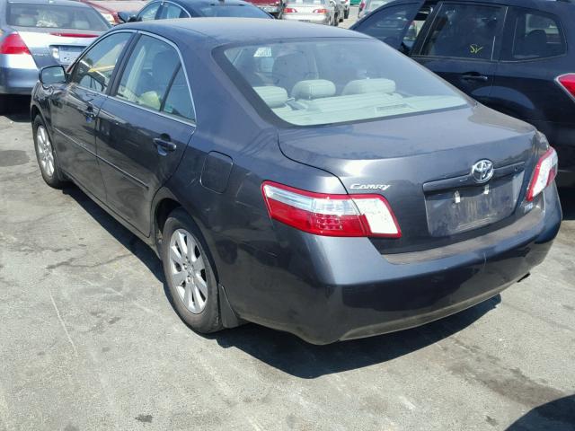 4T1BB46K29U090725 - 2009 TOYOTA CAMRY HYBR GRAY photo 3