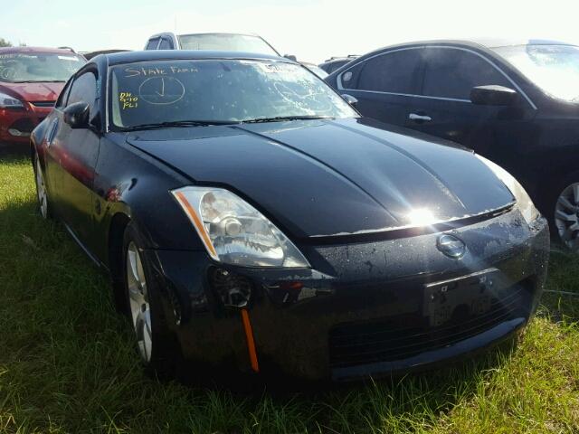 JN1AZ34D84M102110 - 2004 NISSAN 350Z BLACK photo 1