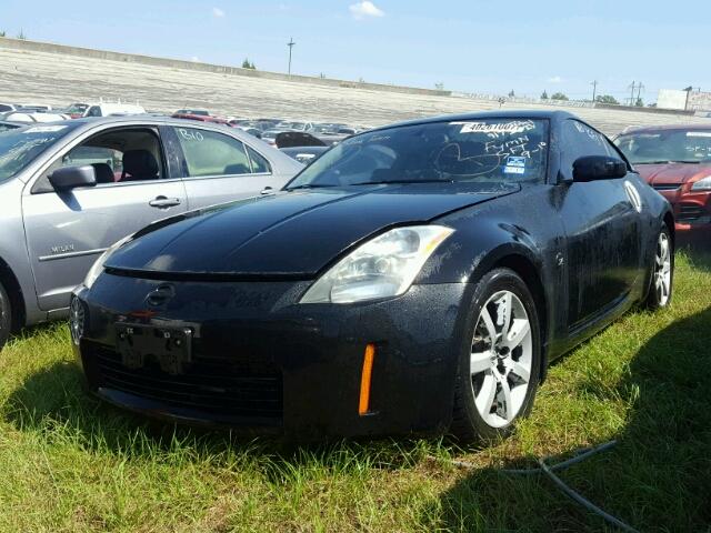 JN1AZ34D84M102110 - 2004 NISSAN 350Z BLACK photo 2