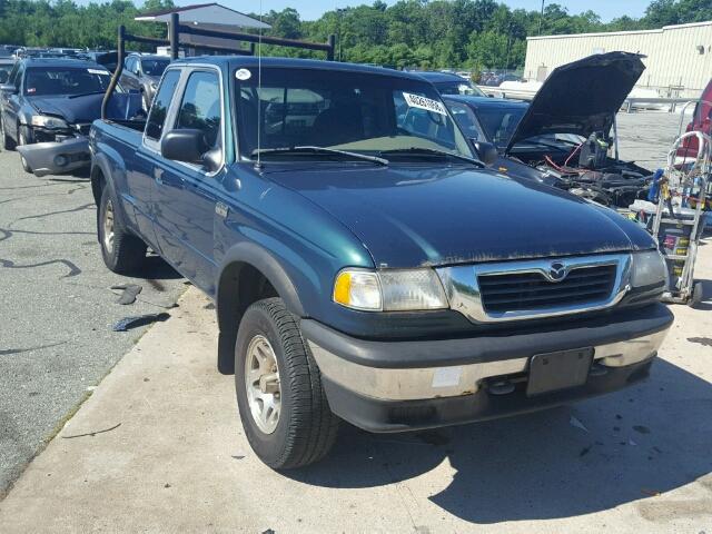 4F4ZR17UXWTM27180 - 1998 MAZDA B3000 CAB GREEN photo 1