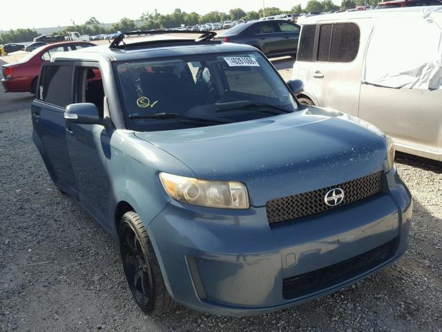 JTLKE50E681009881 - 2008 SCION XB BLUE photo 1