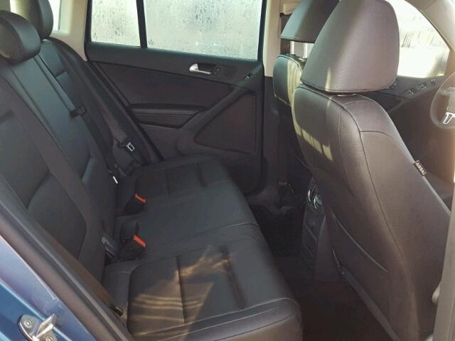 WVGRV7AX7HW503137 - 2017 VOLKSWAGEN TIGUAN BLUE photo 6