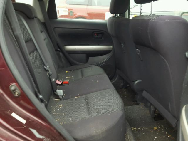 JTKKT624440077326 - 2004 TOYOTA SCION XA მუქწითელი ფოტო 6