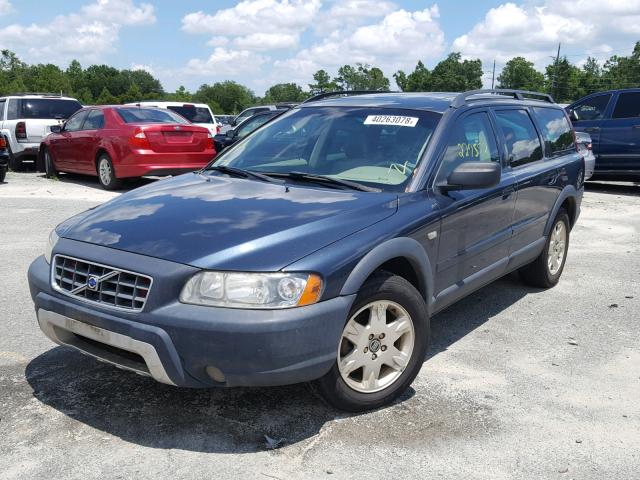 YV4SZ592861225606 - 2006 VOLVO XC70 BLUE photo 2