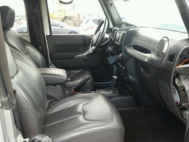 1C4AJWAG0EL251249 - 2014 JEEP WRANGLER S 银色 照片 5