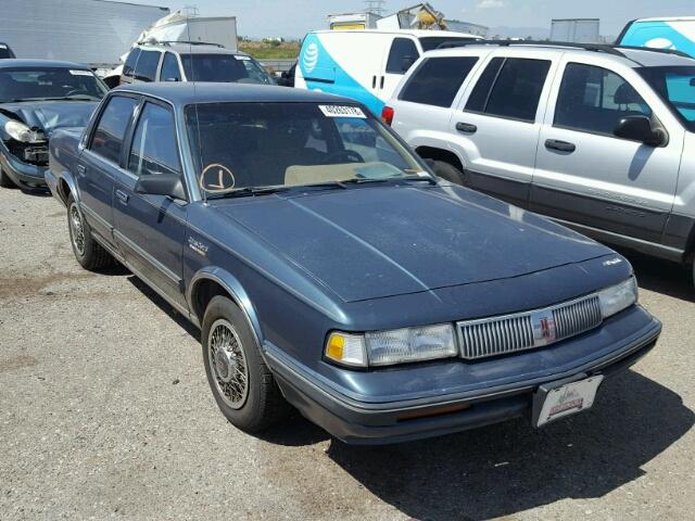1G3AL54N5N6341526 - 1992 OLDSMOBILE CUTLASS CI BLUE photo 1