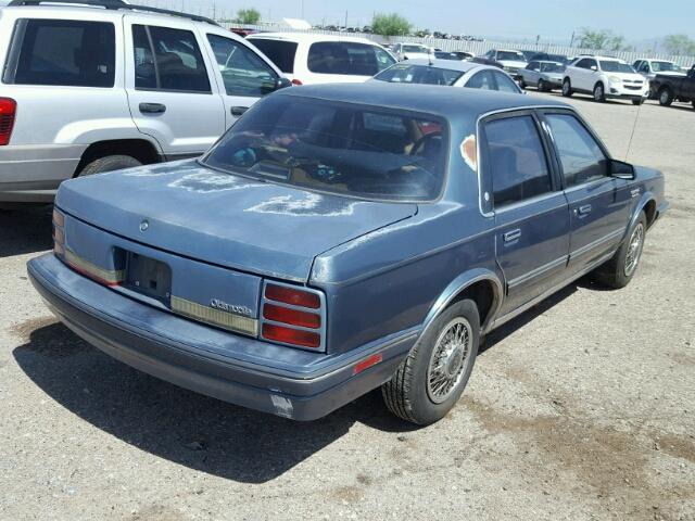 1G3AL54N5N6341526 - 1992 OLDSMOBILE CUTLASS CI BLUE photo 4