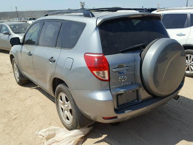 JTMZK33V276004679 - 2007 TOYOTA RAV4 SILVER photo 3