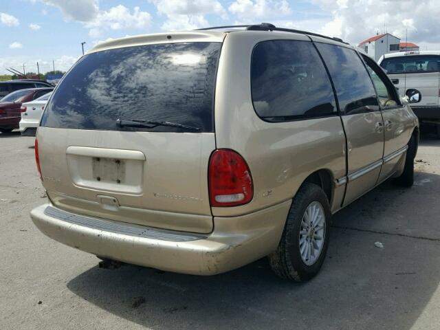 1C4GP44G8YB564391 - 2000 CHRYSLER TOWN & COU GOLD photo 4