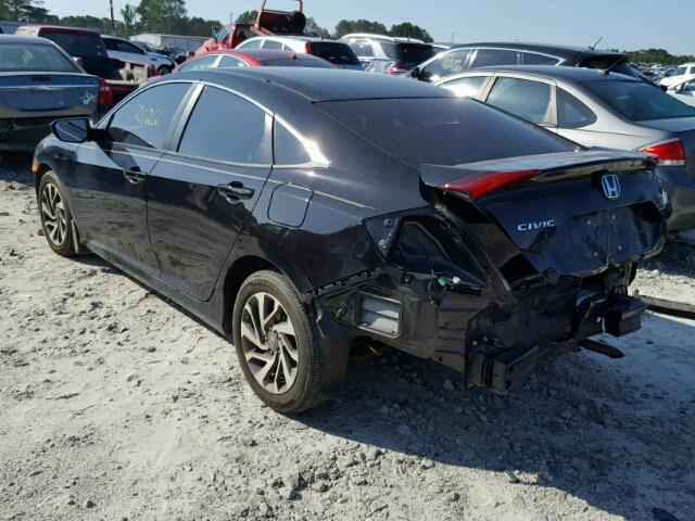 19XFC2F75GE023499 - 2016 HONDA CIVIC BLACK photo 3