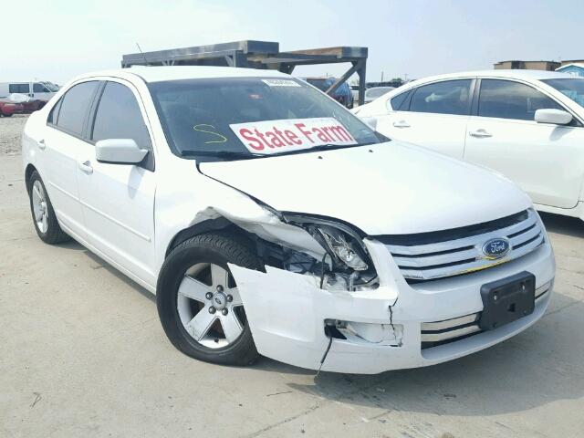 3FAHP07Z27R187793 - 2007 FORD FUSION WHITE photo 1