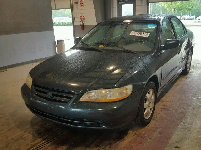 1HGCG66812A012083 - 2002 HONDA ACCORD EX GREEN photo 2