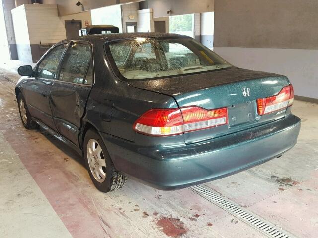 1HGCG66812A012083 - 2002 HONDA ACCORD EX GREEN photo 3