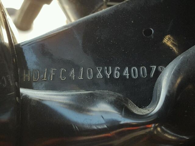 1HD1FC4108Y640079 - 2008 HARLEY-DAVIDSON FLHTCUI BLACK photo 10