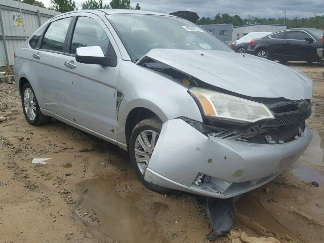 1FAHP35N98W218568 - 2008 FORD FOCUS SILVER photo 1