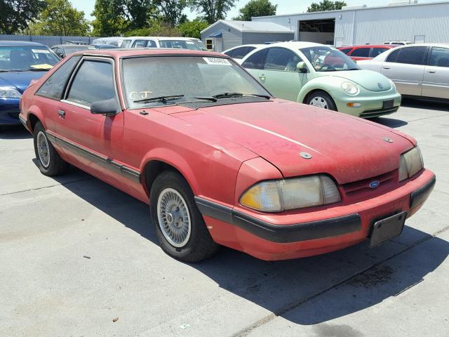 1FACP41A1LF220780 - 1990 FORD MUSTANG LX RED photo 1