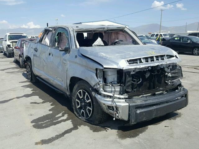 5TFDW5F18HX619591 - 2017 TOYOTA TUNDRA SILVER photo 1