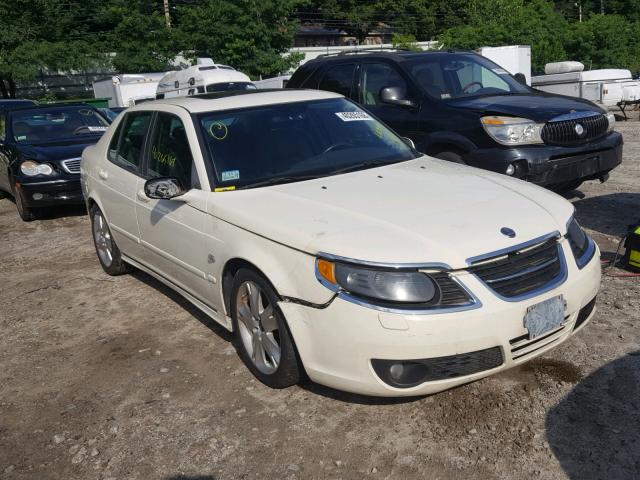 YS3EH49G583516718 - 2008 SAAB 9-5 AERO WHITE photo 1