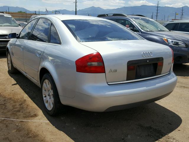 WAUBA24B6XN084851 - 1999 AUDI A6 2.8 QUA SILVER photo 3