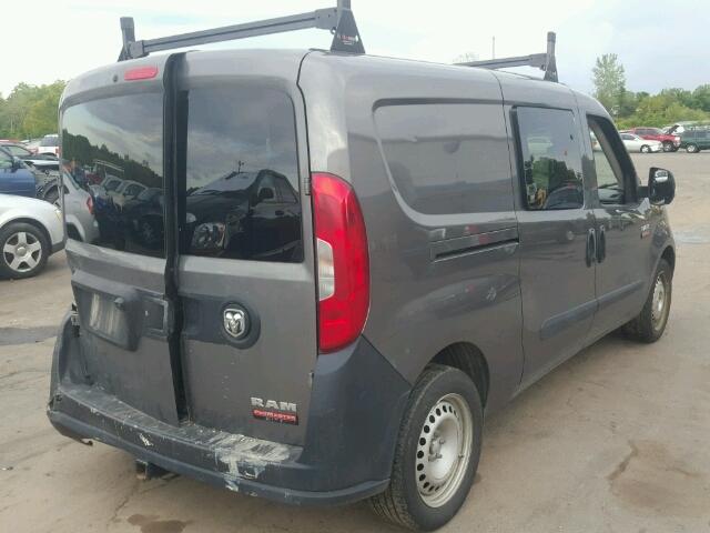 ZFBERFAT3F6A88206 - 2015 RAM PROMASTER CHARCOAL photo 4