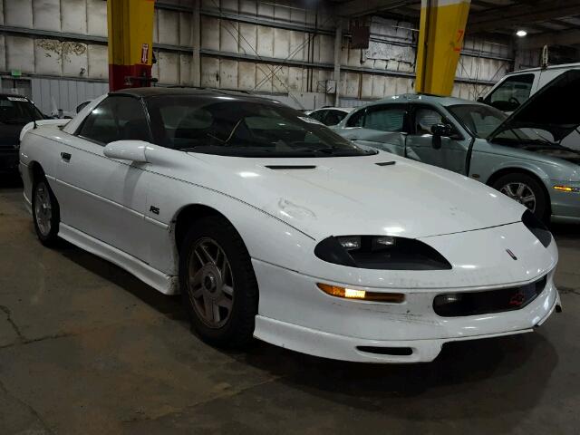 2G1FP22K6T2127265 - 1996 CHEVROLET CAMARO BAS WHITE photo 1