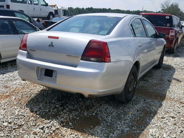 4A3AB36F58E019134 - 2008 MITSUBISHI GALANT ES SILVER photo 4