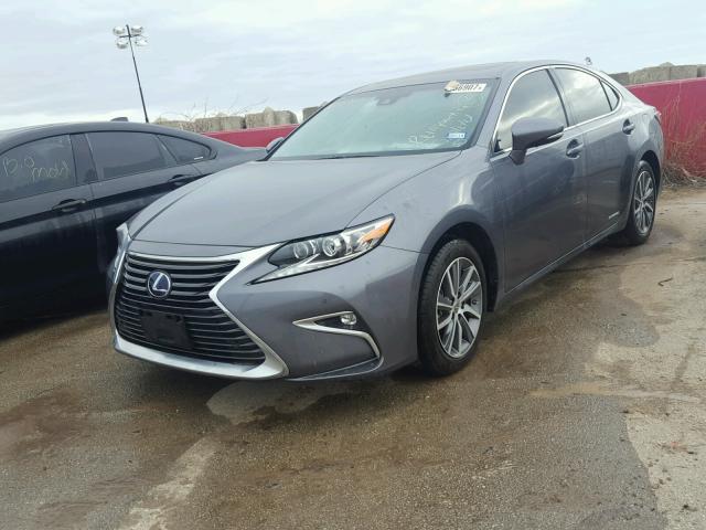 JTHBW1GG1G2115171 - 2016 LEXUS ES GRAY photo 2