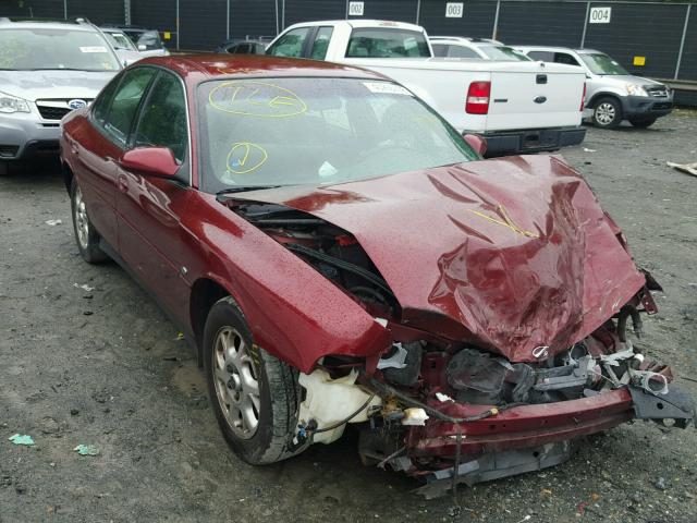 1G3WS52H6YF343182 - 2000 OLDSMOBILE INTRIGUE G RED photo 1