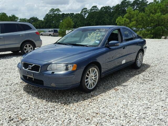 YV1RS592082697750 - 2008 VOLVO S60 2.5T BLUE photo 2
