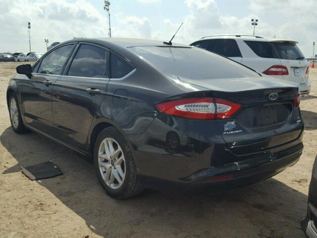 3FA6P0HD8FR278673 - 2015 FORD FUSION BLACK photo 3