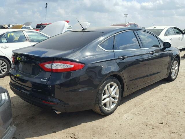 3FA6P0HD8FR278673 - 2015 FORD FUSION BLACK photo 4