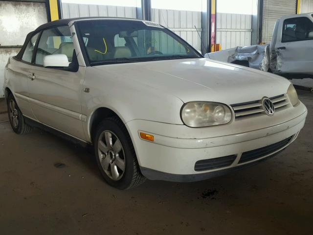 3VWDC21V52M800546 - 2002 VOLKSWAGEN CABRIO GLX 白色 照片 1