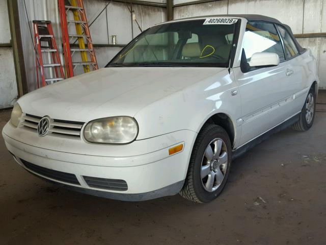 3VWDC21V52M800546 - 2002 VOLKSWAGEN CABRIO GLX 白色 照片 2