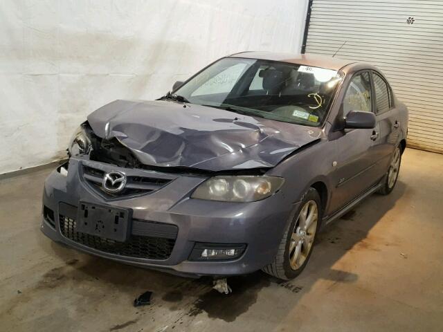 JM1BK324971695409 - 2007 MAZDA 3 S GRAY photo 2