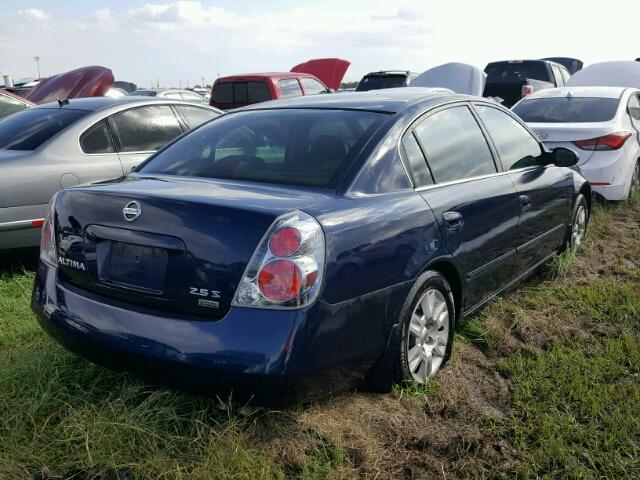 1N4AL11D16N456075 - 2006 NISSAN ALTIMA BLUE photo 4