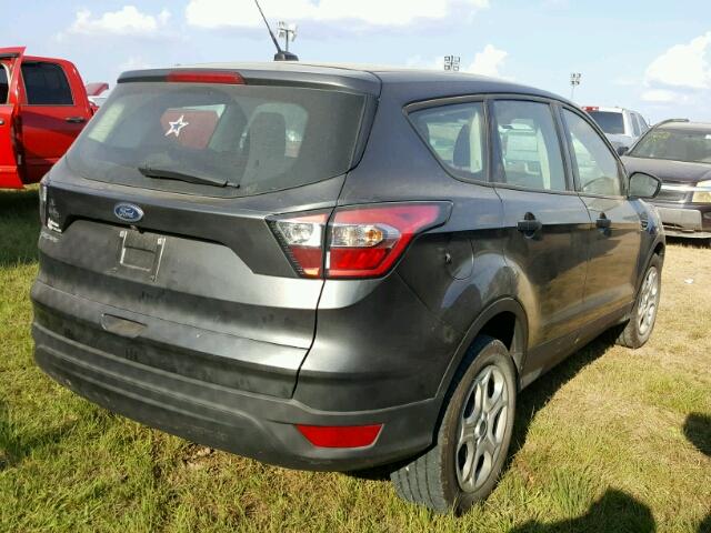 1FMCU0F75HUA60989 - 2017 FORD ESCAPE S GRAY photo 4