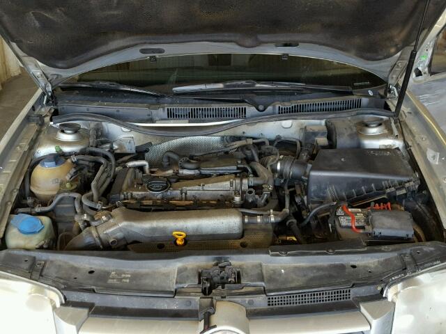 3VWSE69M62M100278 - 2002 VOLKSWAGEN JETTA SILVER photo 7