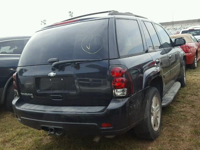 1GNDS13S682204114 - 2008 CHEVROLET TRAILBLAZE BROWN photo 4