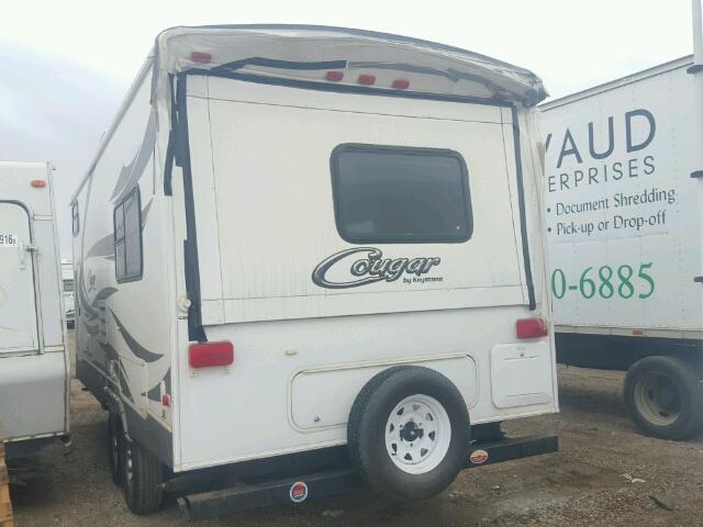 4YDT22R23CV507860 - 2012 KEYSTONE RV WHITE photo 3