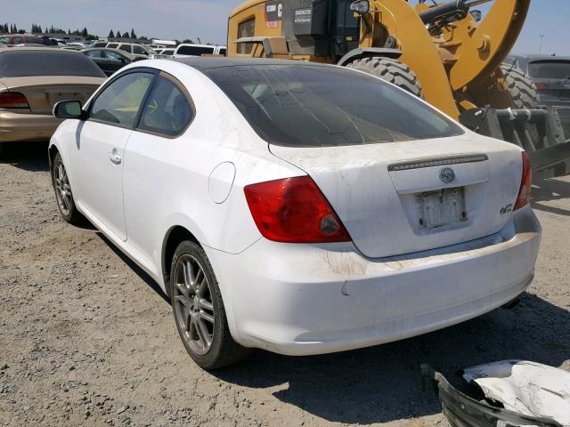 JTKDE177370198927 - 2007 TOYOTA SCION TC 白色 照片 3
