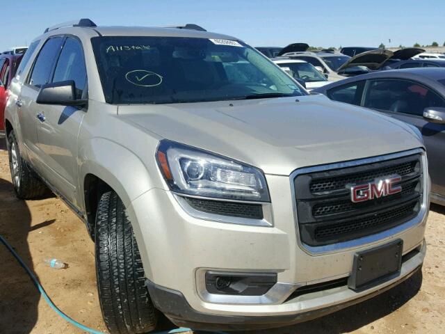 1GKKRPKD5FJ338783 - 2015 GMC ACADIA TAN photo 1